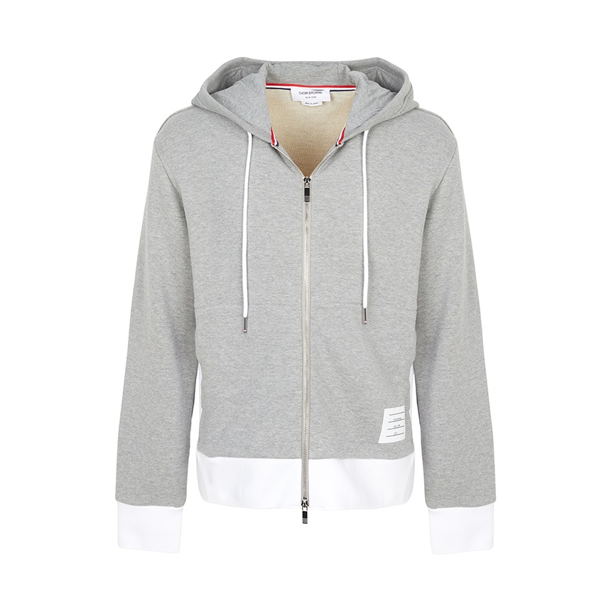 톰브라운(THOM BROWNE) 남성 후드 집업 MJT517A 03037 055