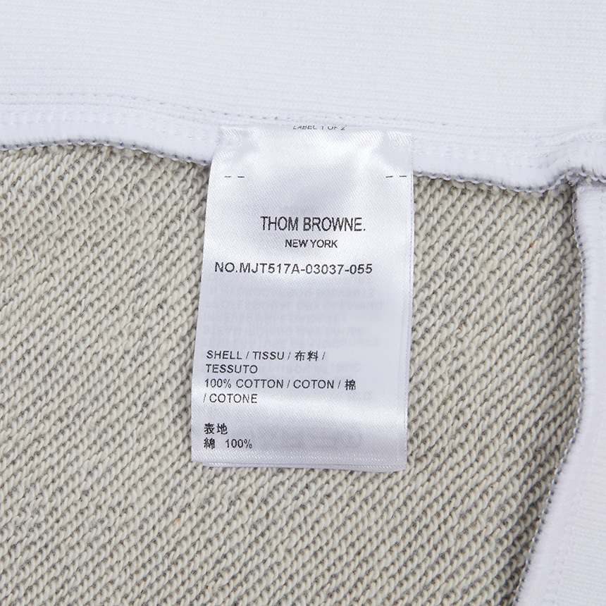 톰브라운(THOM BROWNE) 남성 후드 집업 MJT517A 03037 055