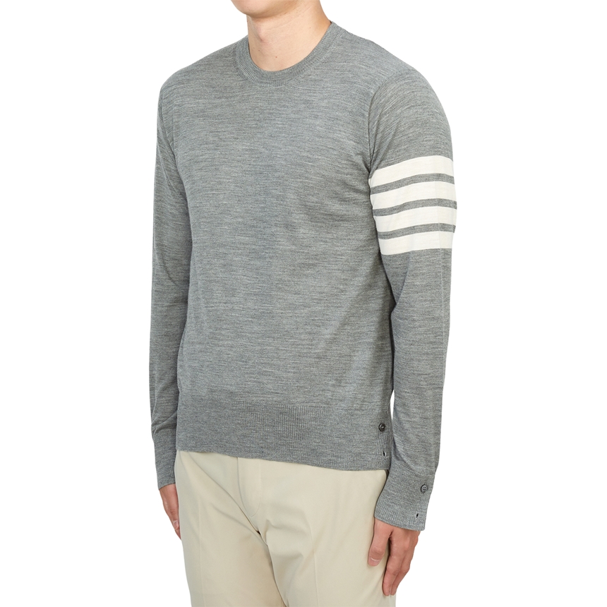 톰브라운(THOM BROWNE) 남성 니트 MKA002A Y1014 058