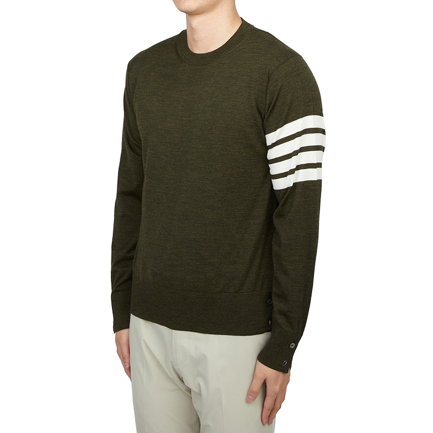 톰브라운(THOM BROWNE) 남성 니트 MKA002A Y1014 322