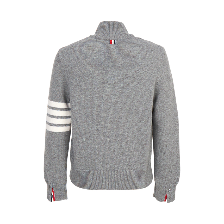 톰브라운(THOM BROWNE) 남성 반집업 니트 MKA567A Y1029 055