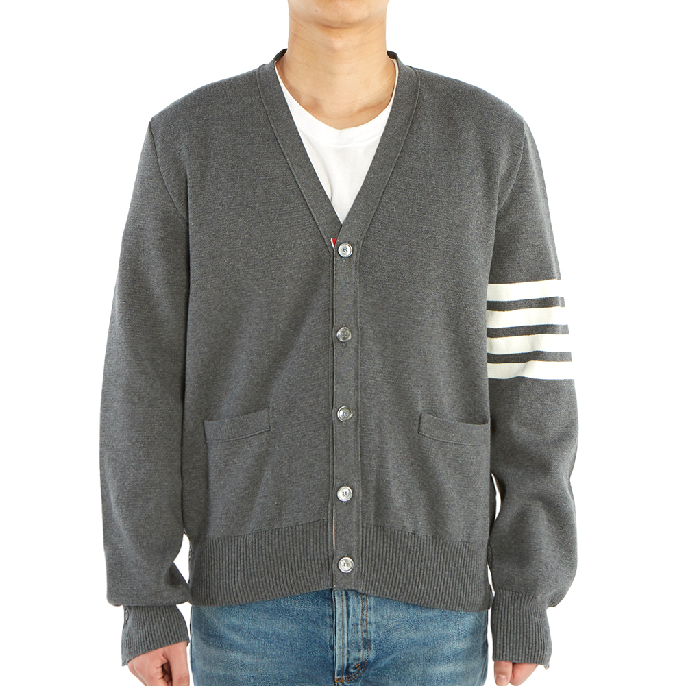 톰브라운(THOM BROWNE) 남성 가디건 MKC171A 00219 035
