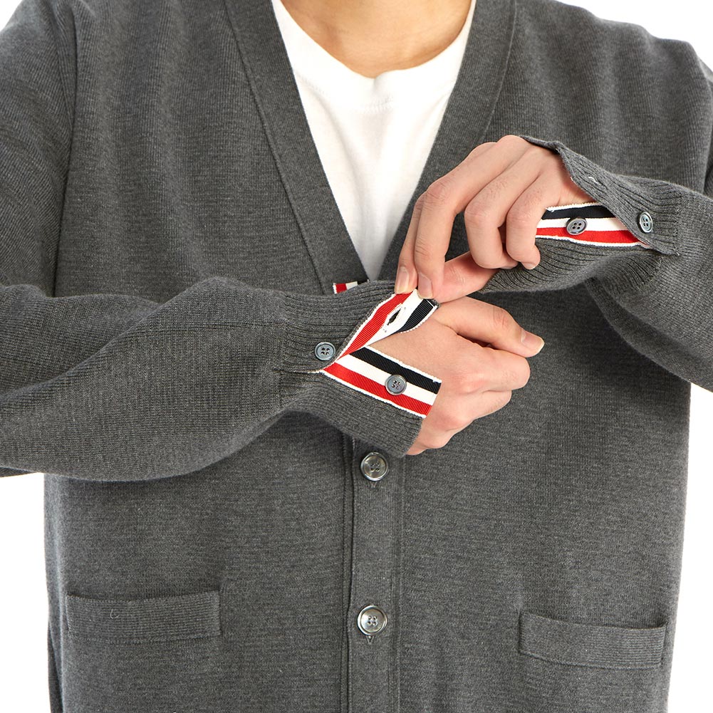 톰브라운(THOM BROWNE) 남성 가디건 MKC171A 00219 035