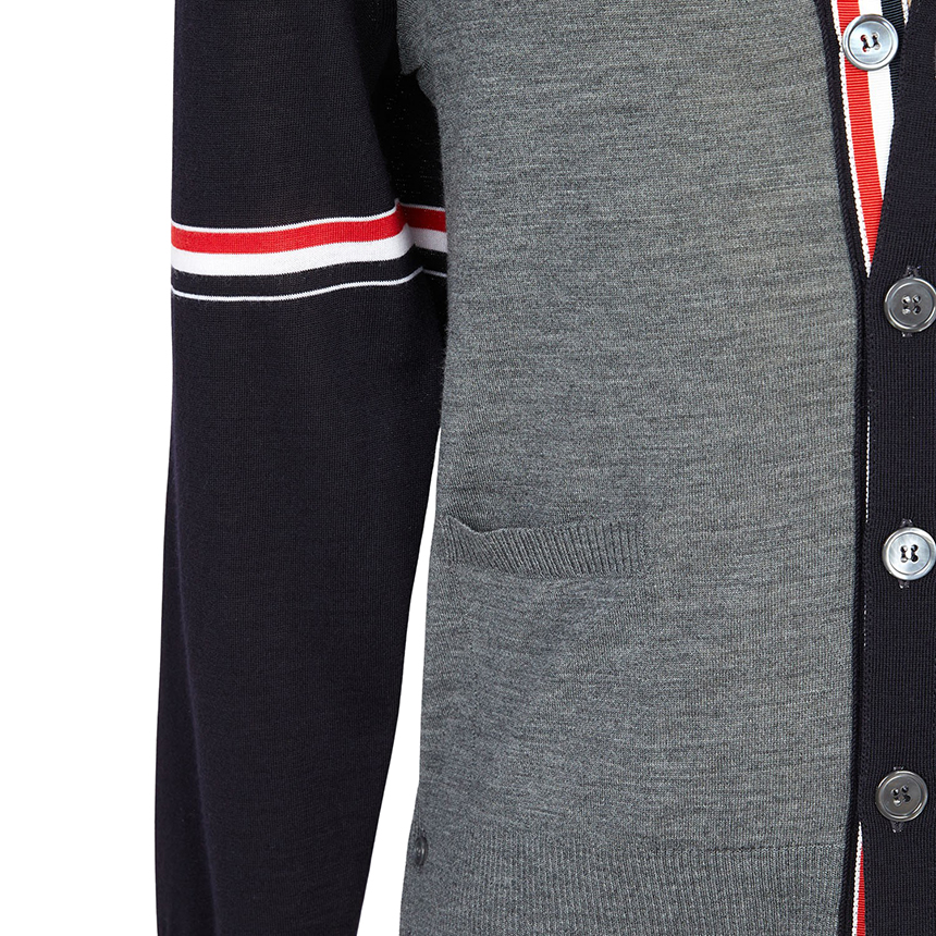 톰브라운(THOM BROWNE) 남성 가디건 MKC410F Y1014 978