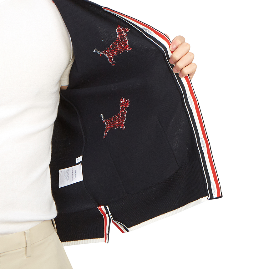 톰브라운(THOM BROWNE) 스크래치 남성 가디건 MKC511B Y1002 415 SC_MKC511B Y1002 415_037