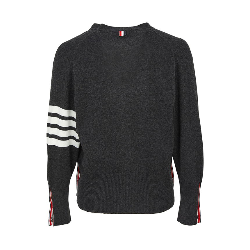 톰브라운(THOM BROWNE) 남성 크롭 가디건 MKCS01A 00011 022
