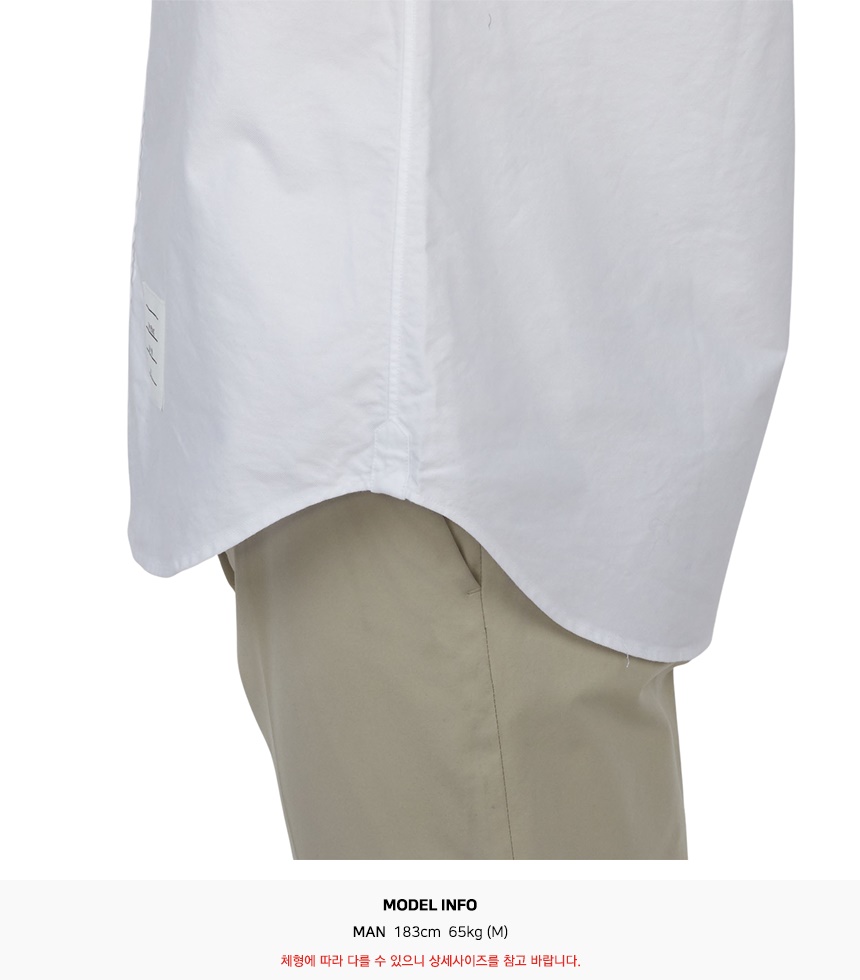 톰브라운(THOM BROWNE) 남성 반팔 셔츠 MWS239E F0313 100