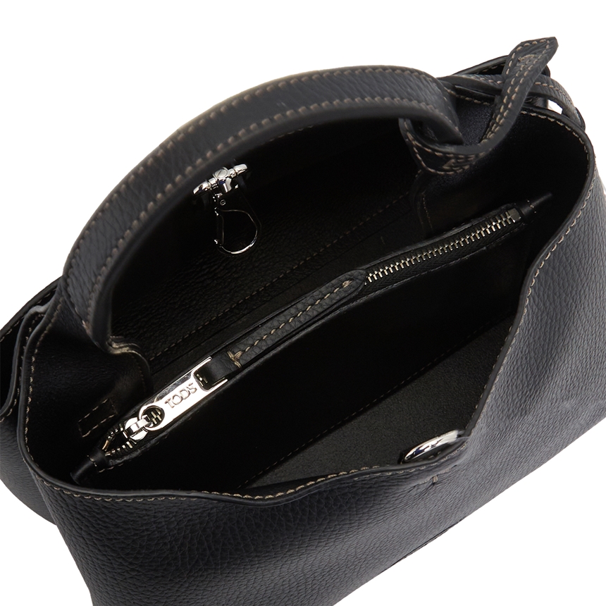 토즈(TODS) 스크래치 마이크로 여성 토트백 XBWAPAEL000QRIB999 SA_XBWAPAEL000QRIB999_109