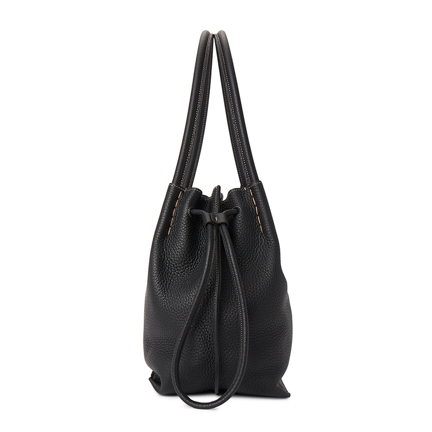 토즈(TODS) 미디엄 여성 버킷백 XBWBUZS9300WNTB999