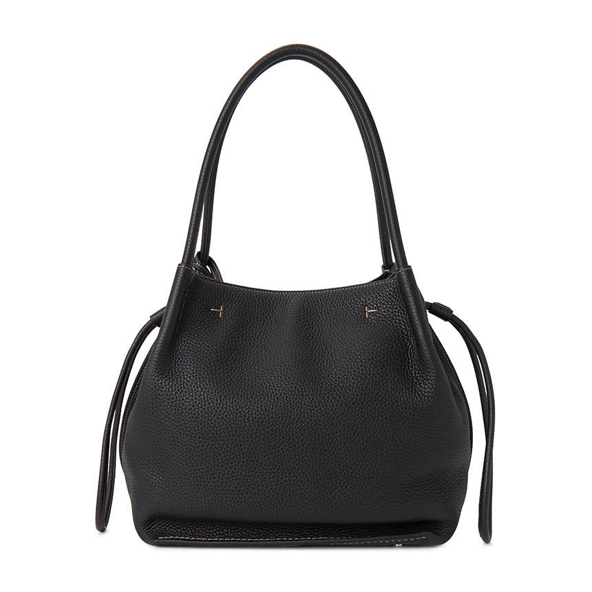 토즈(TODS) 미디엄 여성 버킷백 XBWBUZS9300WNTB999