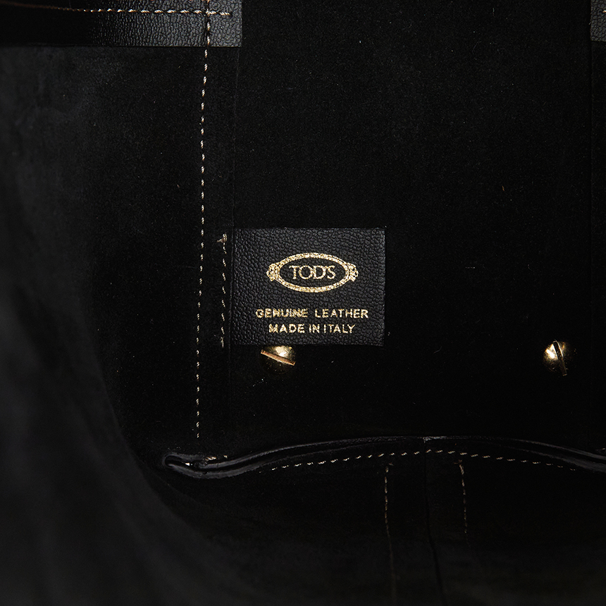 토즈(TODS) 미니 여성 쇼퍼백 XBWEBRF0100UBLB999
