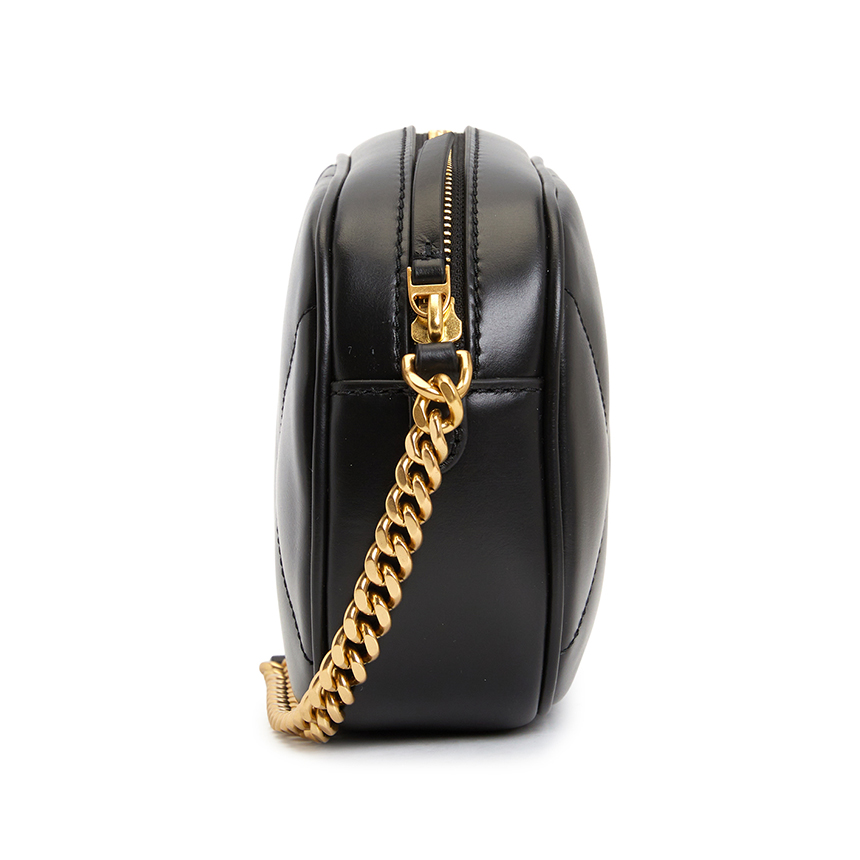토리버치(TORYBURCH) 키라 다이아몬드 퀼팅 카메라백 154715 001