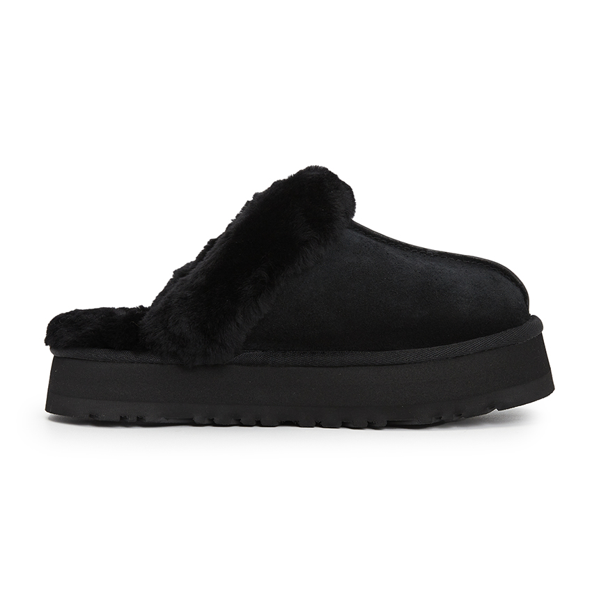 어그(UGG) 디스케트 여성 뮬 슬리퍼 1122550 BLK