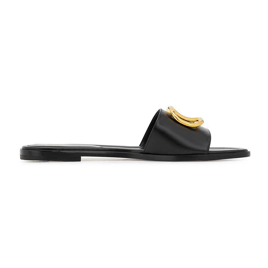 발렌티노(VALENTINO) V 로고 시그니처 여성 슬리퍼 6W2S0BD5DSH 0NO