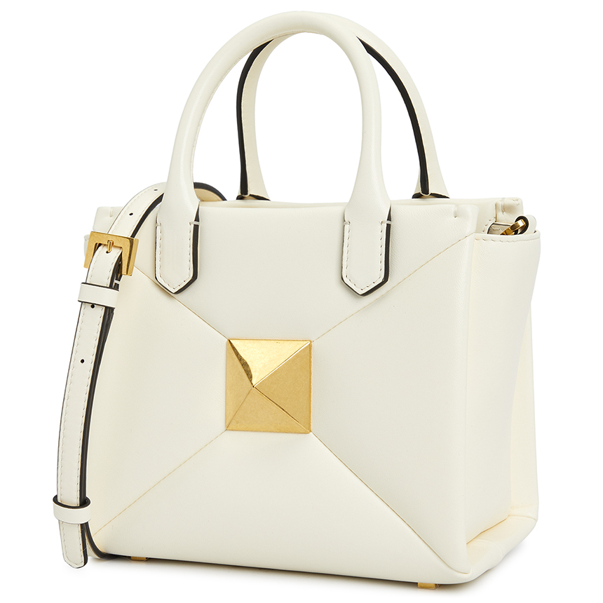 발렌티노(VALENTINO) 원 스터드 스몰 여자 토트겸숄더백 B0K59HHX 098