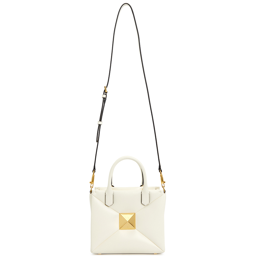 발렌티노(VALENTINO) 원 스터드 스몰 여자 토트겸숄더백 B0K59HHX 098