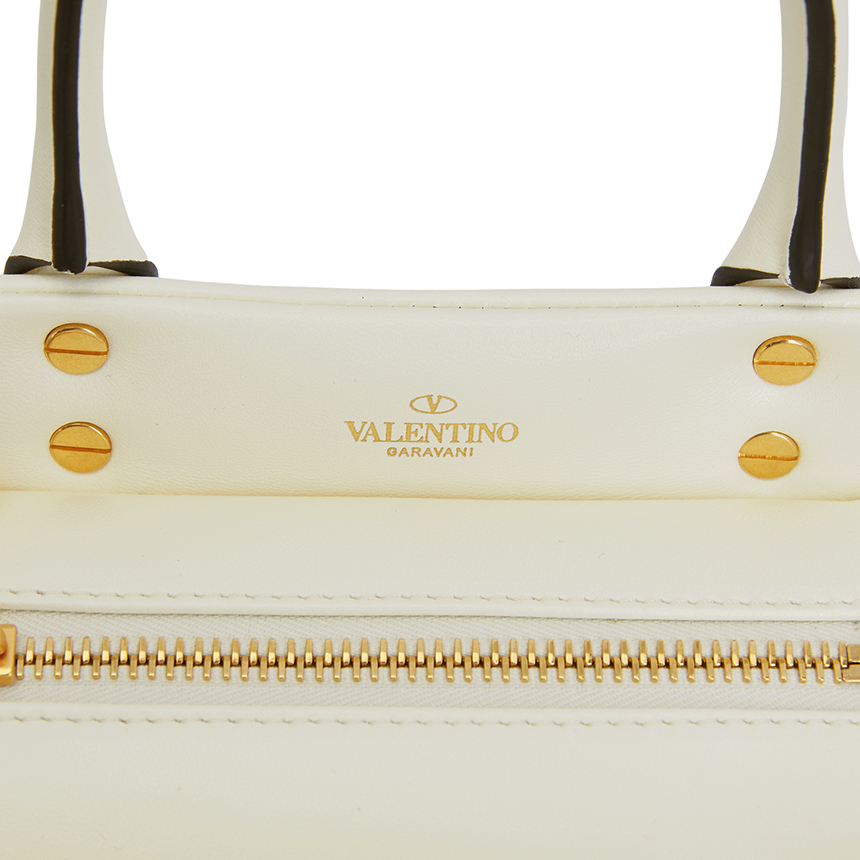 발렌티노(VALENTINO) 원 스터드 스몰 여자 토트겸숄더백 B0K59HHX 098