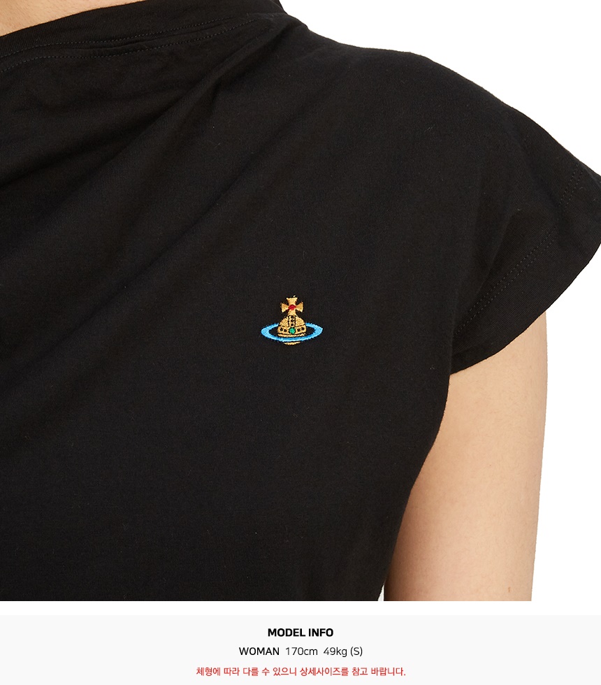 비비안웨스트우드(VIVIENNE WESTWOOD) 헤보 여성 반팔티셔츠 1504000A J001M N401