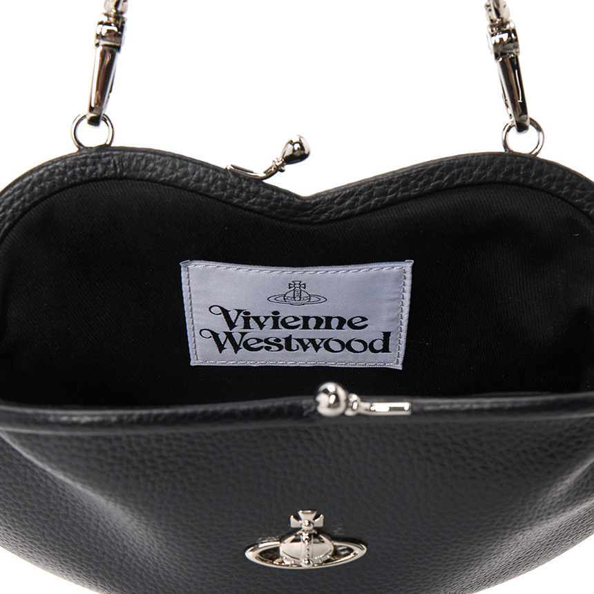 비비안웨스트우드(VIVIENNE WESTWOOD) 벨 하트 프레임 펄스 여성 체인 크로스백 4B01000CW S000D N403