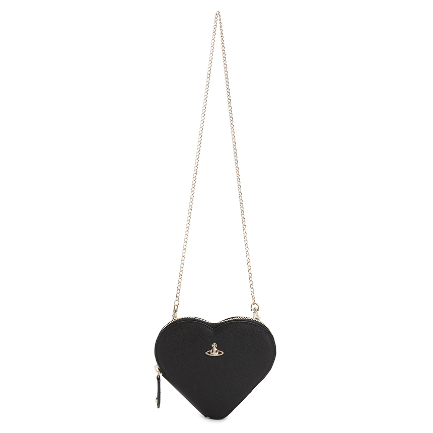 비비안웨스트우드(VIVIENNE WESTWOOD) 사피아노 뉴하트 여성 체인 크로스백 58010001W L001N N402