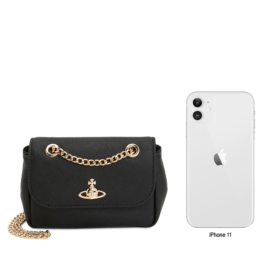 비비안웨스트우드(VIVIENNE WESTWOOD) 스몰 펄스 여성 체인 크로스백 5C01000BW L001N N402