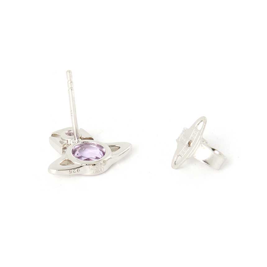 비비안웨스트우드(VIVIENNE WESTWOOD) 헤더 스터드 귀걸이 6201036R 01P250