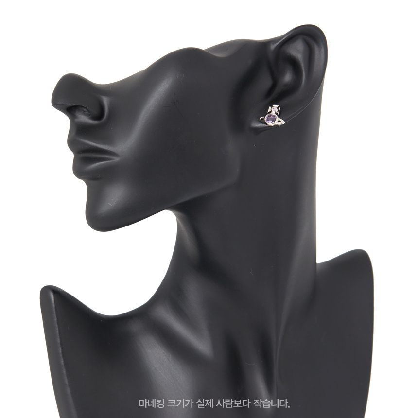 비비안웨스트우드(VIVIENNE WESTWOOD) 헤더 스터드 귀걸이 6201036R 01P250
