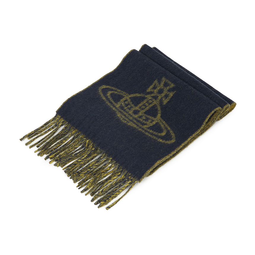 비비안웨스트우드(VIVIENNE WESTWOOD) 싱글 ORB 머플러 (남여공용) 81030006 W00ZH K409