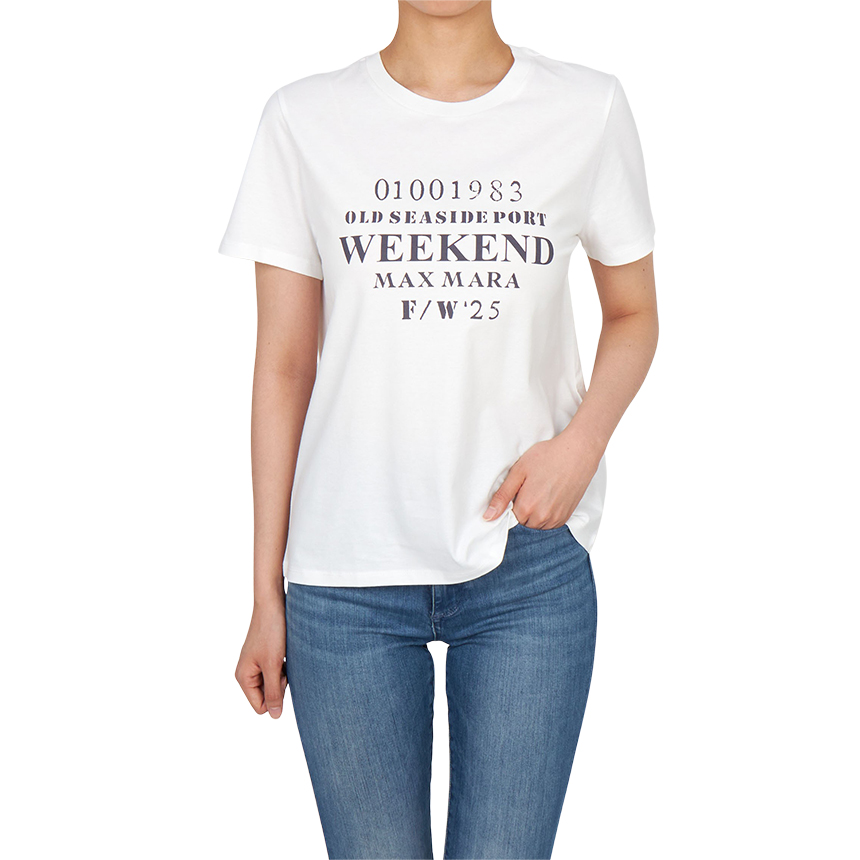 위켄드 막스마라(WEEKEND MAX MARA) 굴리아 반팔티셔츠 GUGLIA 001 2525976031