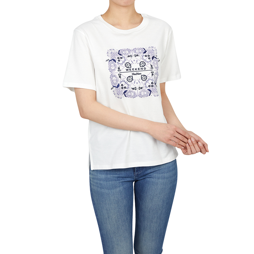 위켄드 막스마라(WEEKEND MAX MARA) 웨스트 반팔 티셔츠 WEST 006 2615971041