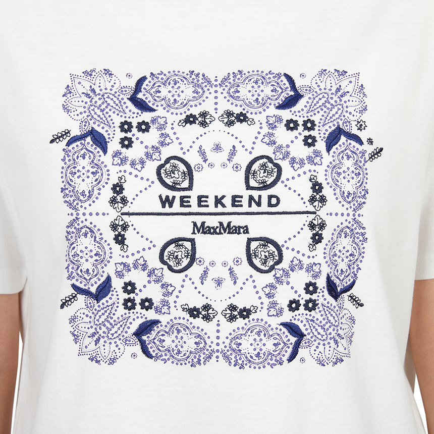 위켄드 막스마라(WEEKEND MAX MARA) 웨스트 반팔 티셔츠 WEST 006 2615971041