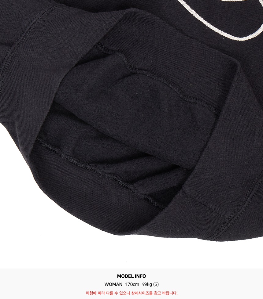 와일드동키(WILD DONKEY) 기모 후드티 (남여공용) FW25UFC11136565