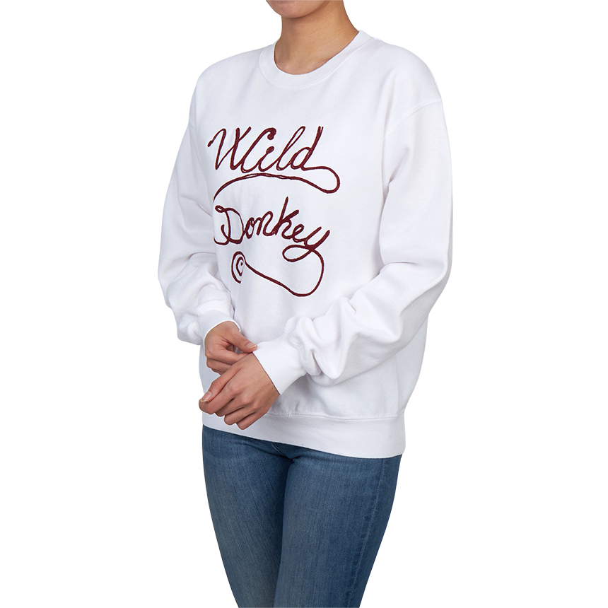 와일드동키(WILD DONKEY) 기모 맨투맨 (남여공용) FW25UFG11116262